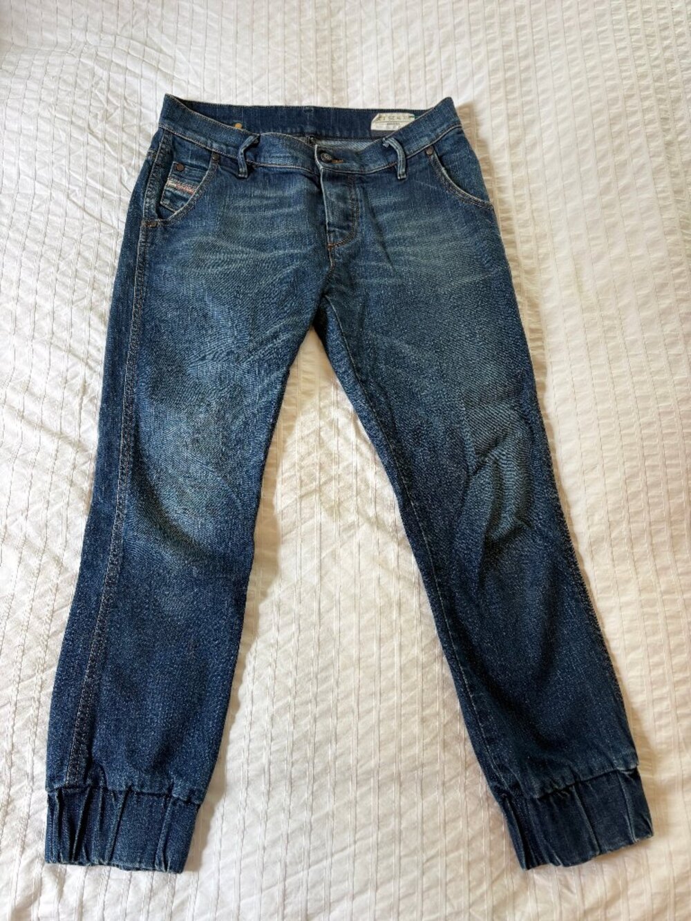 Diesel Joyze Cropped Jeans – Size 25 x 30 | Stretch Denim